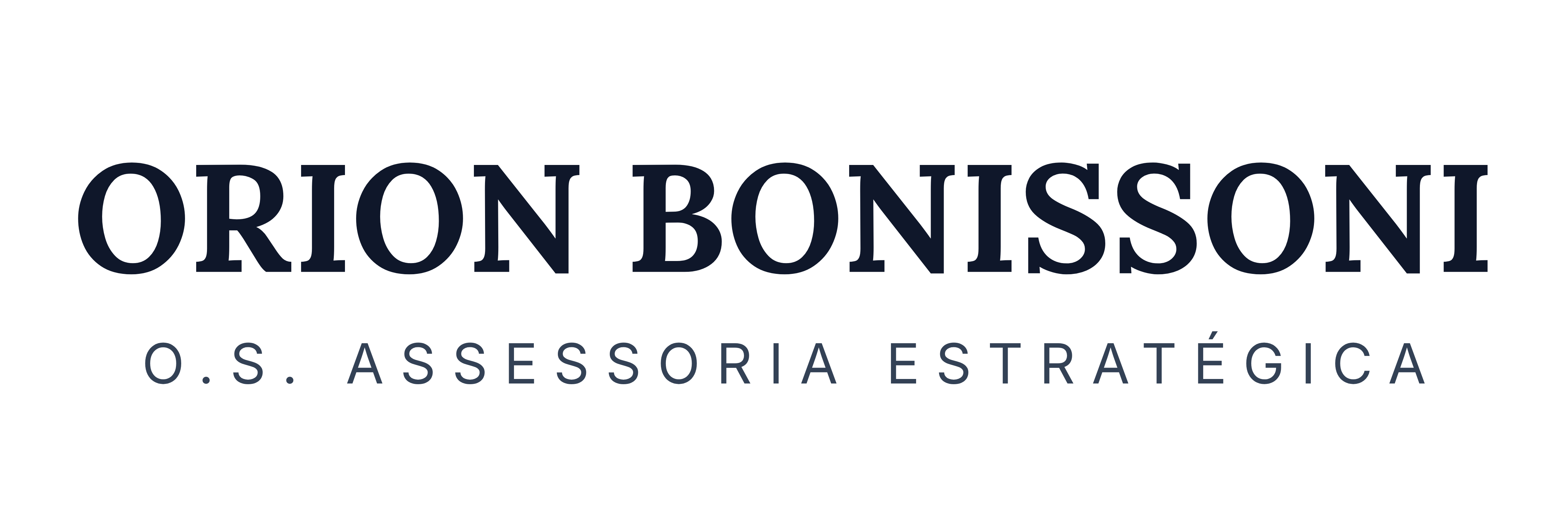 Orion Bonissoni - O.S. Assessoria Estratégica